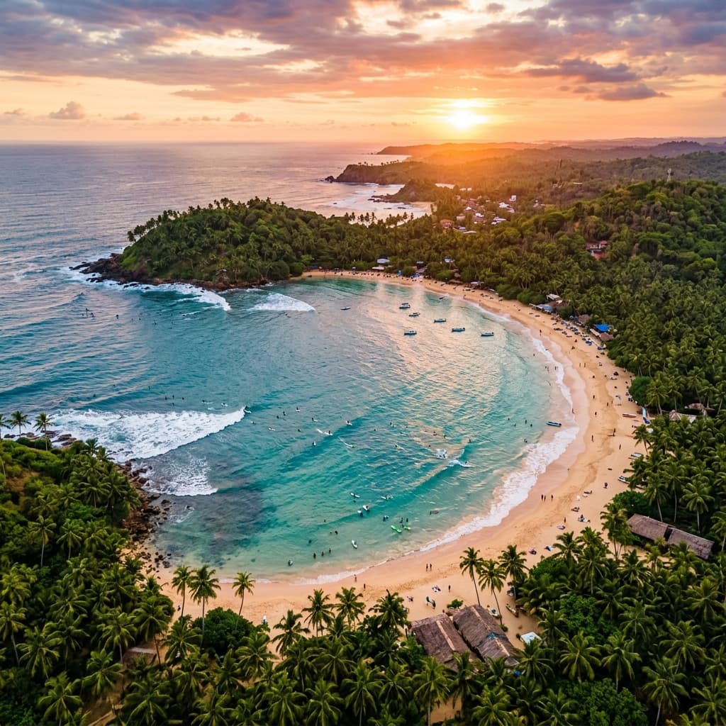 Hiriketiya Beach